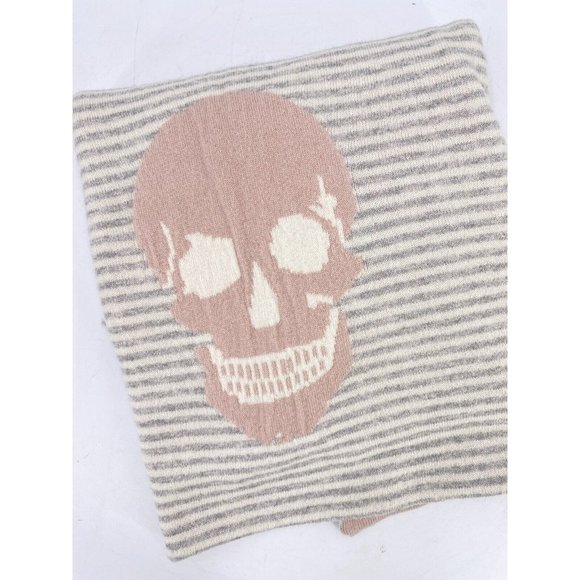 Skull Baby Cashmere Scarf NWT 40”x28” (B9) - Picture 7 of 9